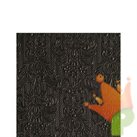 TOVAGLIOLI 25X25 ELEGANCE BLACK 15pz