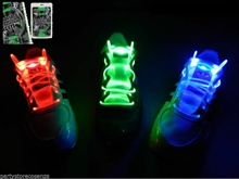 LACCI DA SCARPE 85CM CON LED ROSSO/BLU/VERDE