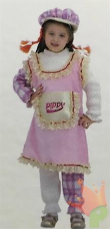 COSTUME PIPPI CALZELUNGHE TG L