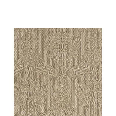 TOVAGLIOLI 25X25 ELEGANCE TAUPE 15PZ