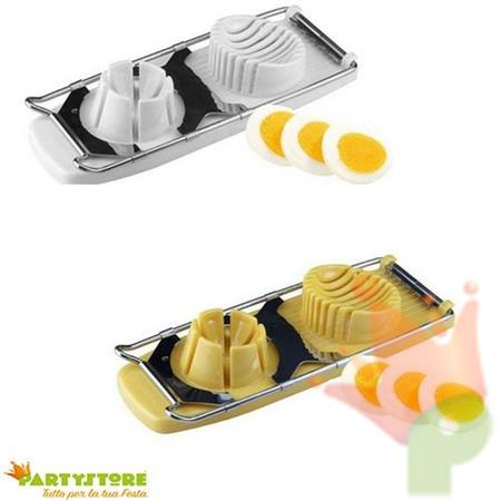 AFFETTA UOVO MULTIFUNZIONALE 22X9 CM ACCIAIO INOX PLASTICA