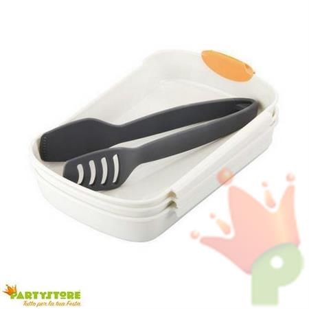 SET PER IMPANATURA 3 VASCHETTE + PINZA TESCOMA
