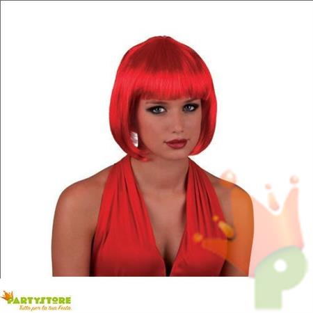 PARRUCCA CASCHETTO SEXY HOLLY ROSSO
