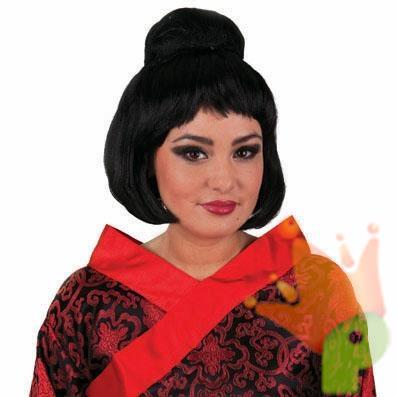 Parrucca Geisha Nera
