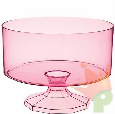 CONTENITORE CARAMELLE/CONFETTI ROSA 15X11CM