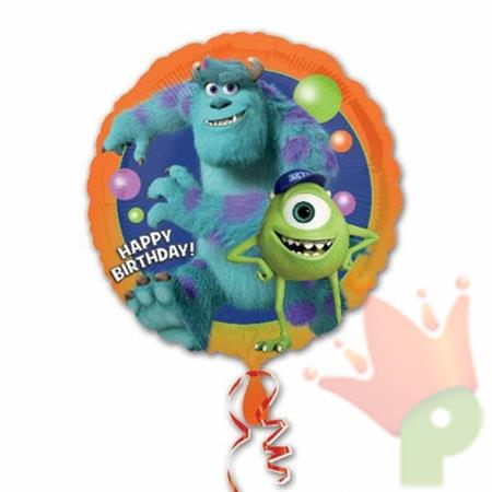 PALLONCINO MYLAR MONSTER UNIVERSITY B.DAY