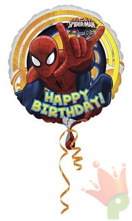 PALLONCINO MYLAR 18IN SPIDERMAN ULTIMATE BIRTHDAY