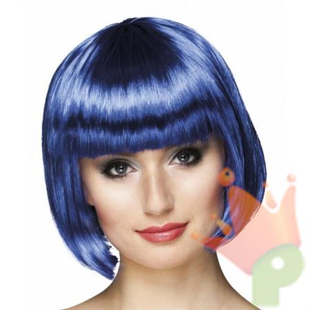 PARRUCCA CORTA BLU
