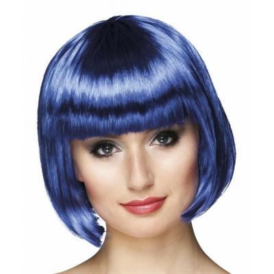 PARRUCCA CORTA BLU