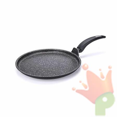 PIASTRA CUOCITUTTO 28 CM ALLUMINIO NERO HERCULES MONETA