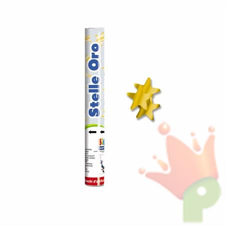 SPARACORIANDOLI 30CM STELLE ORO