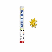 SPARACORIANDOLI 30CM STELLE ORO