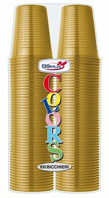 BICCHIERI 200CC ORO 100pz