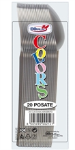 CUCCHIAIO 18CM ARGENTO 20PZ