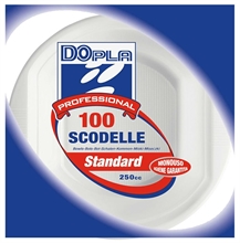 SCODELLE 250CC BIANCO 100PZ