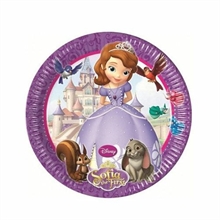 Piatto 23 cm Sofia The First 8 pz