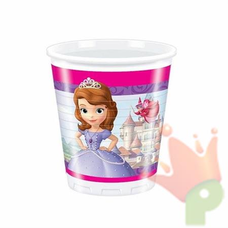 BICCHIERE PLASTICA 200CC SOFIA THE FIRST
