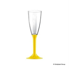 FLUTE MAXI + GAMBO PS GIALLO LIMONE 160CC TACCA 100CC 10PZ