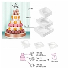 STAMPO TORTA KIT 3 PIANI KIT MY WONDER CAKE CLASSIC