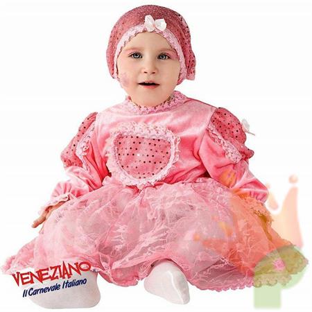 COSTUME DOLCE CUORICINO TG. 0 ANNI