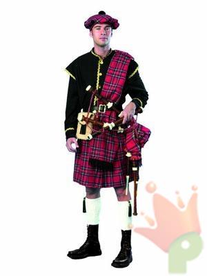 COSTUME SCOZZESE UOMO ADULTO TAGLIA 56 58
