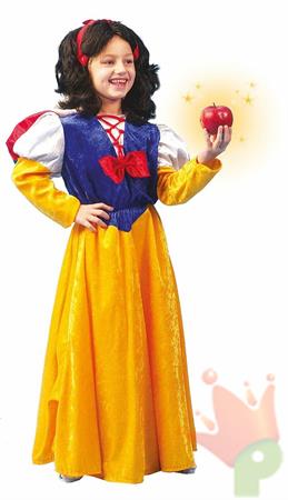 COSTUME BIANCANEVE BAMBINA TG. 116 ANNI 5-6