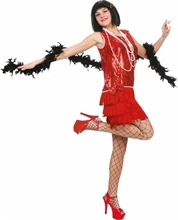 COSTUME CHARLESTON ROSSO TG. 40-42 508105