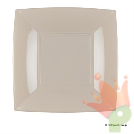 PIATTO DESSERT NICE TAUPE 8PZ