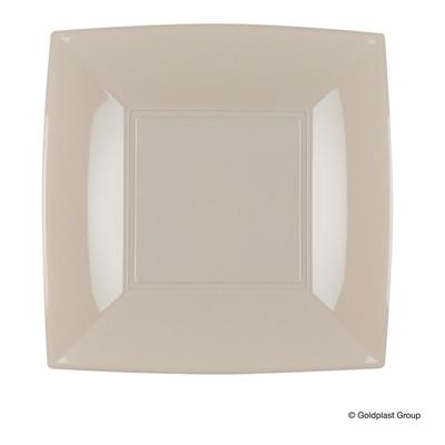 PIATTO DESSERT NICE TAUPE 8PZ