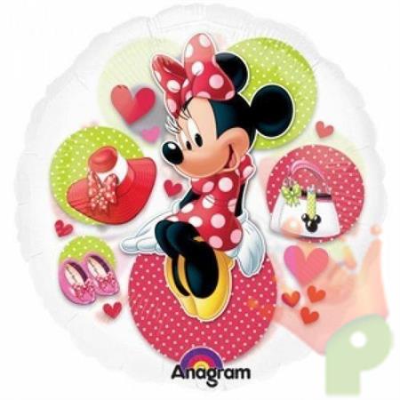 PALLONCINO SUPERSHAPE 26INCH SEE THRU MINNIE