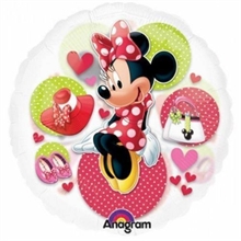 PALLONCINO SUPERSHAPE 26INCH SEE THRU MINNIE