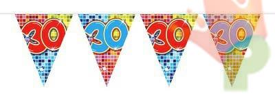 FESTONE BANDIERINE BIRTHDAY BLOCKS 30ANNI
