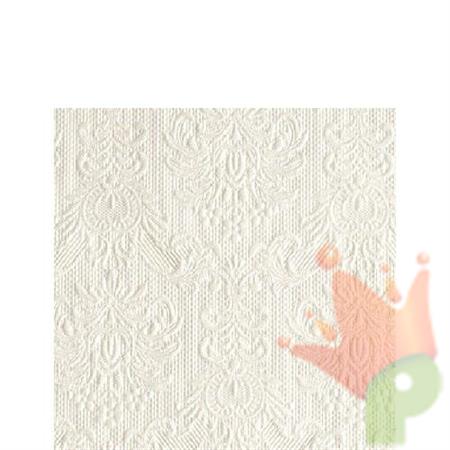TOVAGLIOLI 25X25 3V ELEGANCE PEARL WHITE 15PZ