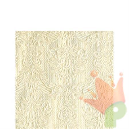 TOVAGLIOLI 25X25 3V ELEGANCE PEARL CREAM 15PZ