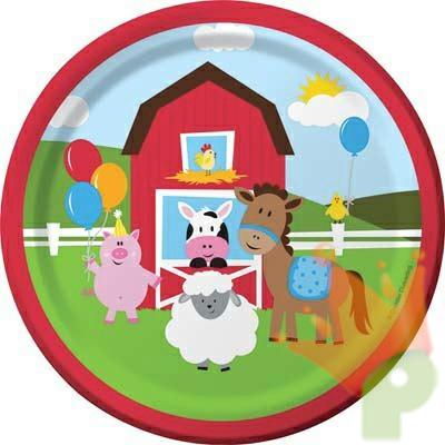 PIATTI 18CM FARMHOUSE FUN 8PZ