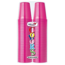 BICCHIERI 200CC FUCSIA 100PZ