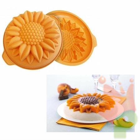 STAMPO IN SILICONE GIRASOLE 260 MM H 70 MM