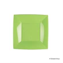 PIATTO DESSERT NICE VERDE ACIDO 8PZ