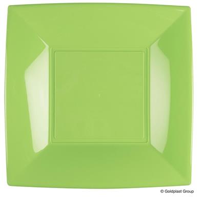 PIATTO GRANDE NICE VERDE ACIDO 8PZ