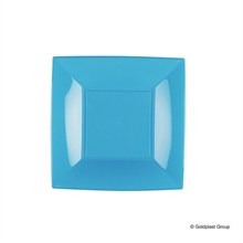 PIATTO DESSERT 18X18CM NICE TURCHESE 8PZ