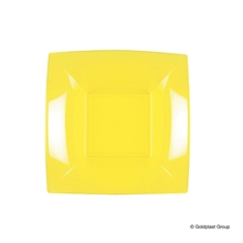 PIATTO FONDO NICE GIALLO LIMONE 8PZ