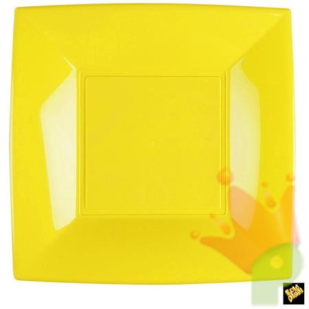 PIATTO GRANDE NICE GIALLO LIMONE 8PZ