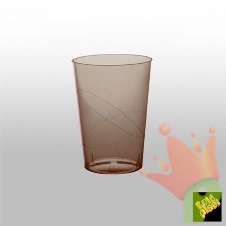 BICCHIERE 230CC CIOCCOLATO TRASPARENTE 10PZ