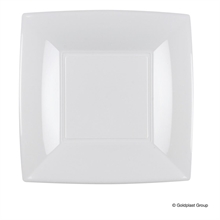 PIATTO DESSERT 18X18CM NICE BIANCO 8PZ