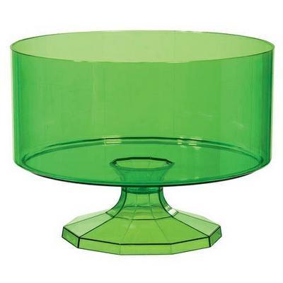 CONTENITORE CARAMELLE/CONFETTI VERDE 15X11CM