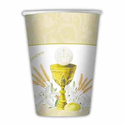 Bicchieri 200cc Comunione Ivory 10pz