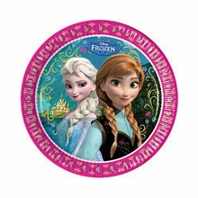 Piatto 23 cm Frozen 8 pz