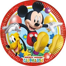 Piatti Carta 23cm Mickey Mouse 8pz