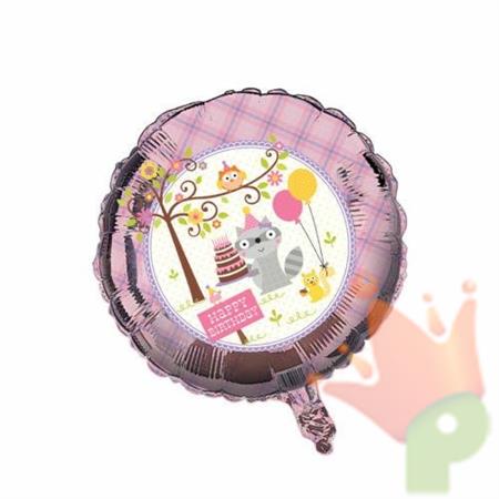 PALLONCINO MYLAR 18INCH HAPPY BIRTHDAY