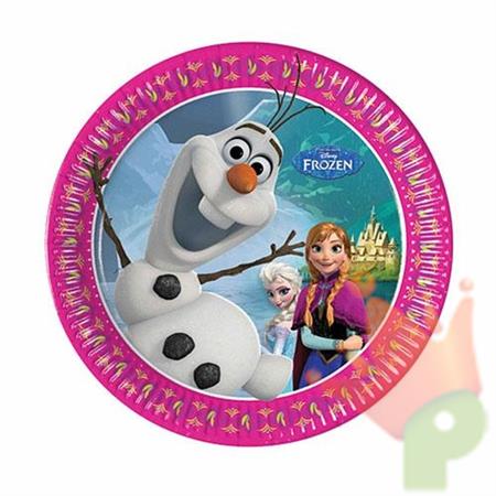 Piatto 20 cm Frozen 8 pz